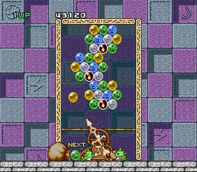 Pantallazo del juego online Bust-A-Move (Snes)