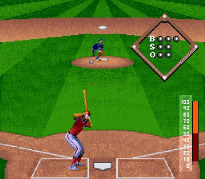 Pantallazo del juego online Cal Ripken Jr Baseball (Snes)