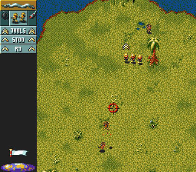 Pantallazo del juego online Cannon Fodder (SNES)