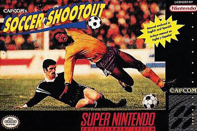 Carátula del juego Capcom's Soccer Shootout (Snes)