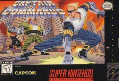 Carátula del juego Captain Commando (Snes)