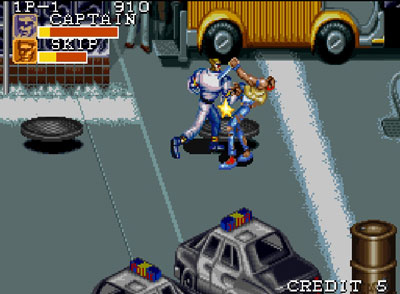 Pantallazo del juego online Captain Commando (Snes)