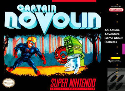 Carátula del juego Captain Novolin (Snes)