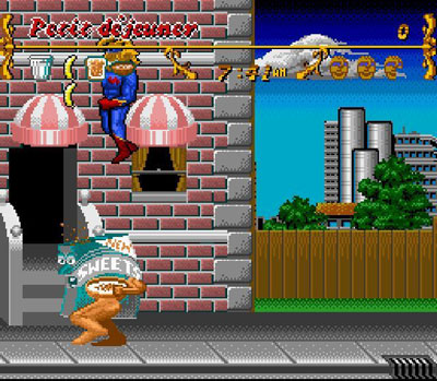 Pantallazo del juego online Captain Novolin (Snes)