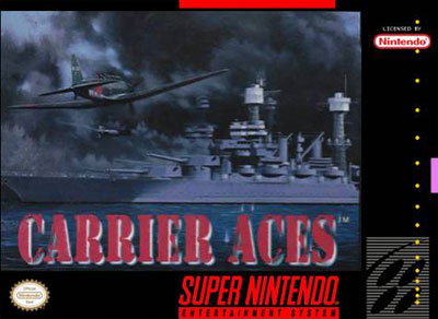 Carátula del juego Carrier Aces (Snes)