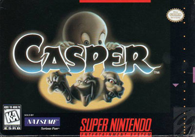 Carátula del juego Casper (Snes)
