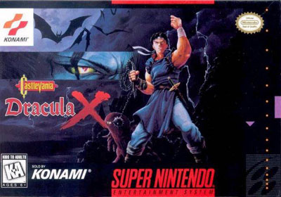 Carátula del juego Castlevania - Dracula X (Snes)