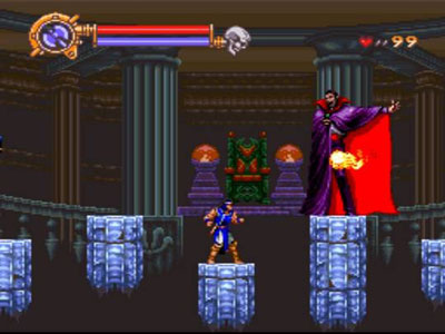 Pantallazo del juego online Castlevania - Dracula X (Snes)
