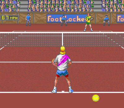 Pantallazo del juego online David Crane's Amazing Tennis (Snes)