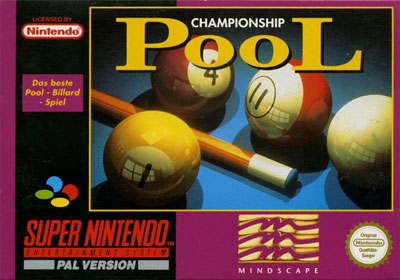 Carátula del juego Championship Pool (Snes)