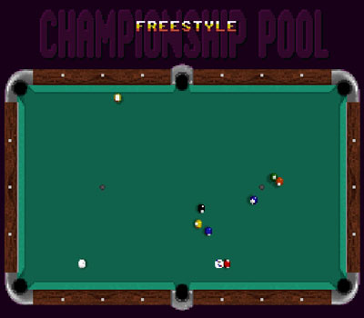 Pantallazo del juego online Championship Pool (Snes)