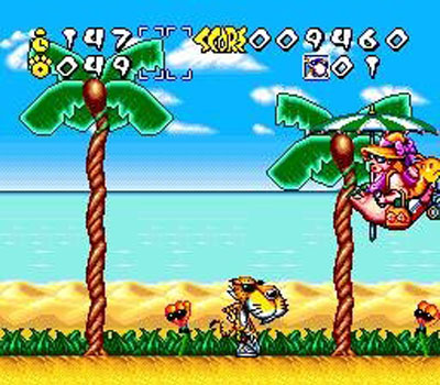 Pantallazo del juego online Chester Cheetah - Wild Wild Quest (Snes)