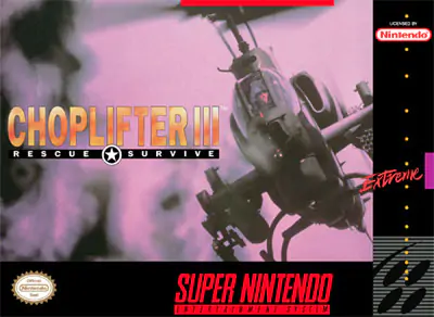 Portada de la descarga de Choplifter III