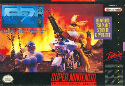 Carátula del juego ClayFighter 2 Judgement Clay (SNES)