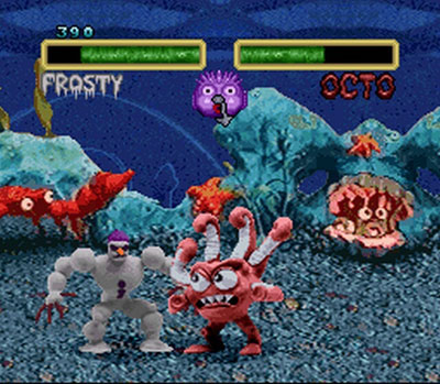 Pantallazo del juego online ClayFighter 2 Judgement Clay (SNES)