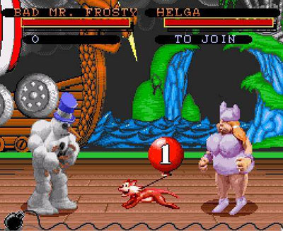 Pantallazo del juego online Clay Fighter (Snes)