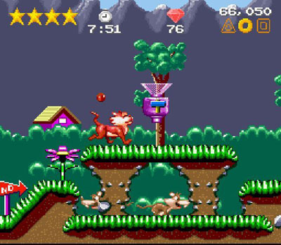 Pantallazo del juego online Claymates (Snes)