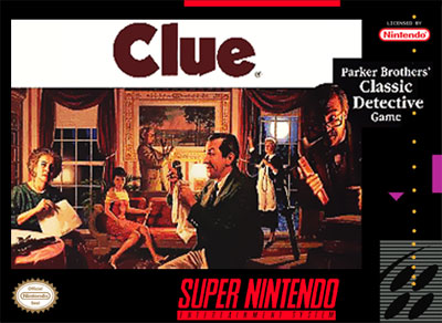 Carátula del juego Clue (Snes)