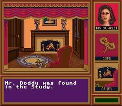 Pantallazo del juego online Clue (Snes)