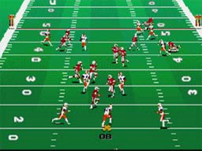 Pantallazo del juego online College Football USA 97 (SNES)