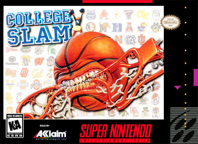 Carátula del juego College Slam (Snes)