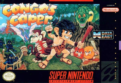 Carátula del juego Congo's Caper (Snes)