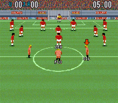 Pantallazo del juego online Copa Libertadores 3 (SNES)