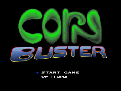 Carátula del juego Corn Buster (SNES)