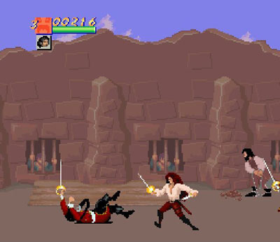 Pantallazo del juego online Cutthroat Island (Snes)