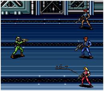 Pantallazo del juego online Cyber Knight II (SNES)