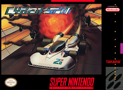 Carátula del juego Cyber Spin (Snes)