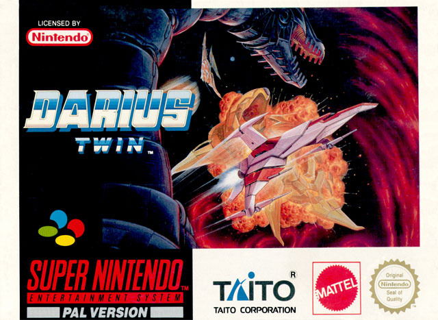 Carátula del juego Darius Twin (Snes)