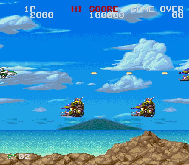 Pantallazo del juego online Darius Twin (Snes)