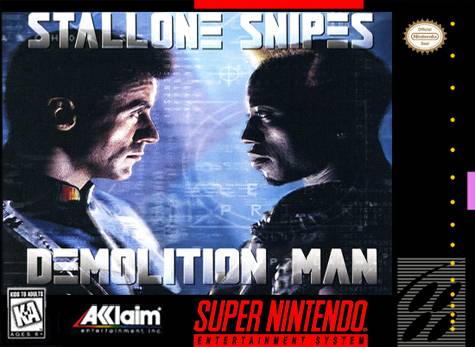 Carátula del juego Demolition Man (Snes)
