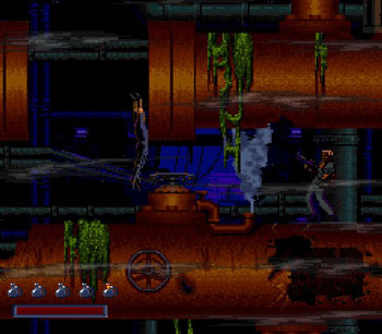 Pantallazo del juego online Demolition Man (Snes)