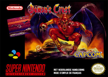 Carátula del juego Demon's Crest (Snes)