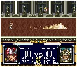 Pantallazo del juego online Der Langrisser (SNES)