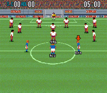 Pantallazo del juego online Futbol Descentralizado 1993 (SNES)