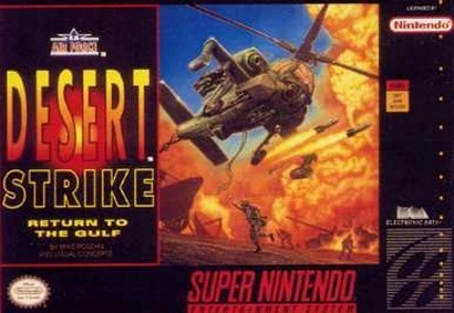 Carátula del juego Desert Strike - Return to the Gulf (Snes)