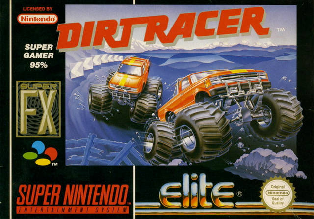 Carátula del juego Dirt Racer (Snes)