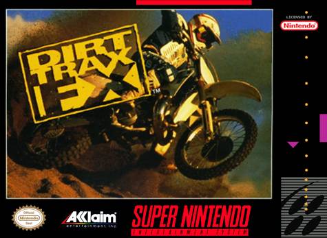 Carátula del juego Dirt Trax FX (SNES)