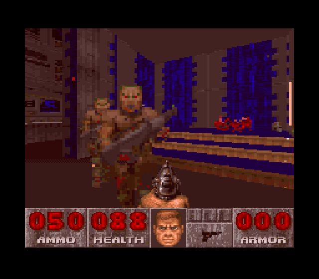 Pantallazo del juego online Doom (Snes)