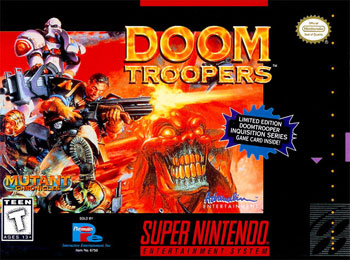 Carátula del juego Doom Troopers (Snes)