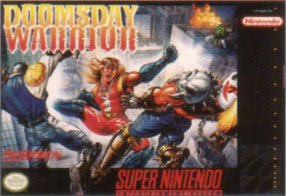 Carátula del juego Doomsday Warrior (Snes)