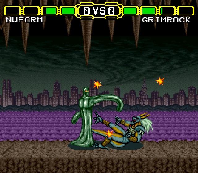 Pantallazo del juego online Doomsday Warrior (Snes)