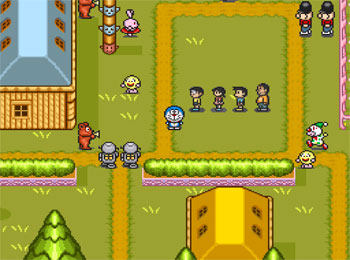 Pantallazo del juego online Doraemon 2 Nobita no Toizurando Daibouken (SNES)