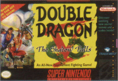 Carátula del juego Double Dragon V - The Shadow Falls (Snes)