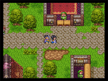 Pantallazo del juego online Dragon Quest III (SNES)