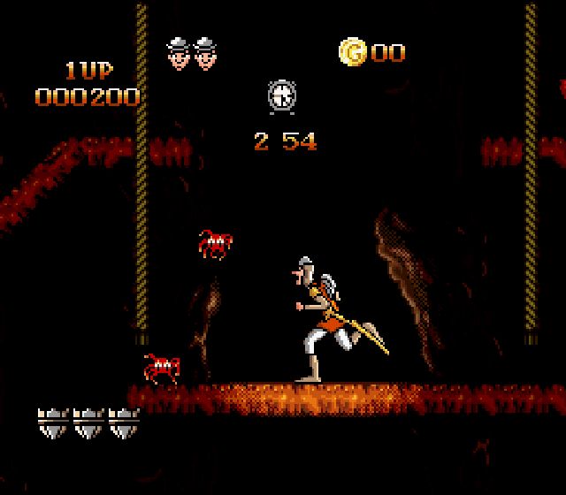 Pantallazo del juego online Dragon's Lair (Snes)