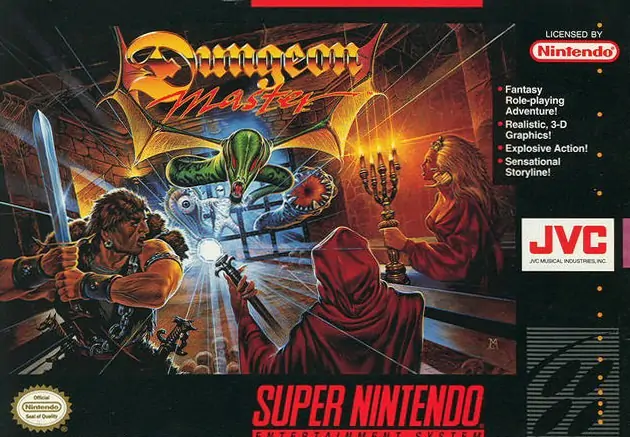 Portada de la descarga de Dungeon Master